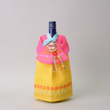 Premium Korean Traditional Hanbok Cover for Wine-bottle