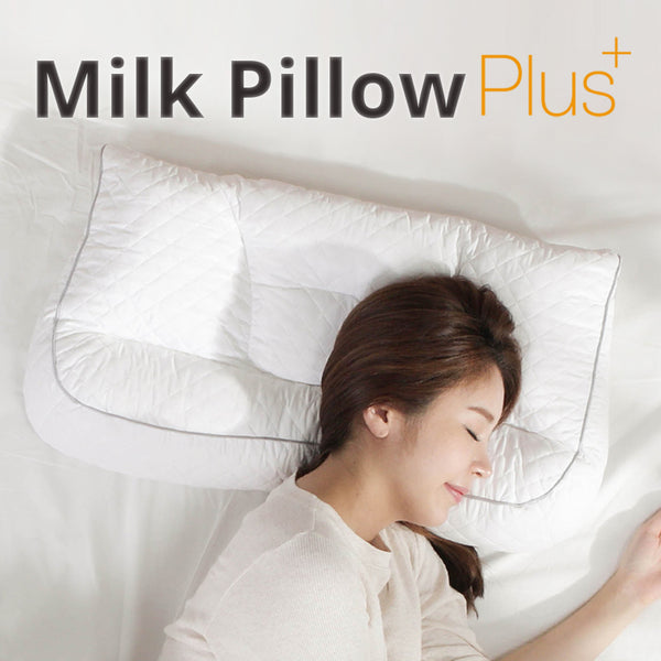 Milk Pillow PLUS+ - Cervical Spine Soft Latex Pillow for Neck Pain