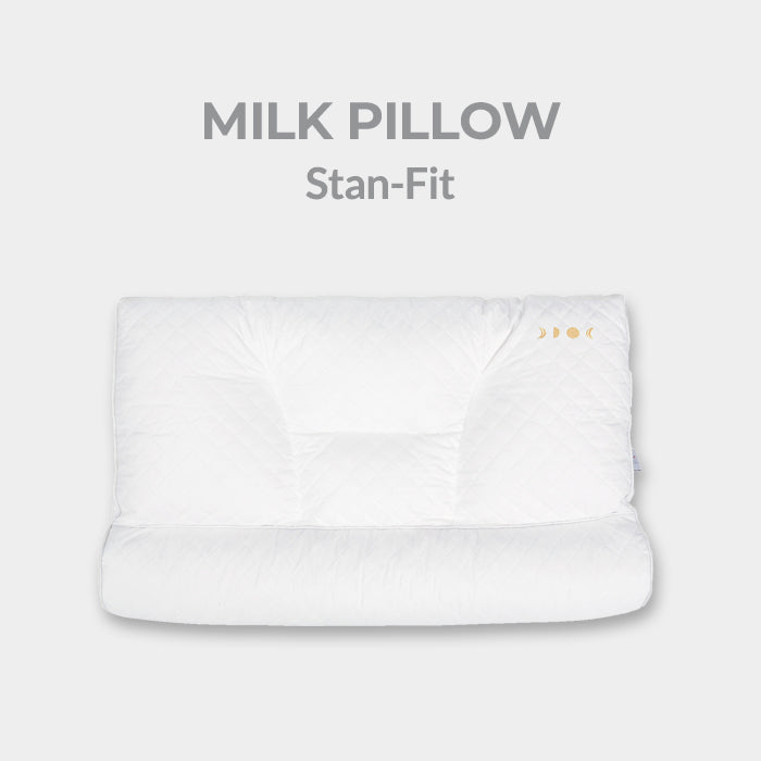 Milk Pillow | Waterproof Cervical Pillow | Latex Neck Support | 5-Zone Structure for Optimal Comfort | Best-Selling in Korea | Ergonomic Design | Relieves Neck and Spine Stress