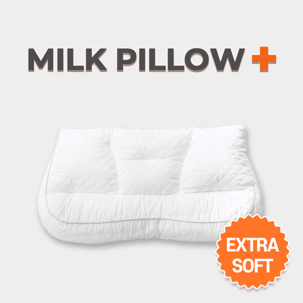 Milk Pillow PLUS+ - Cervical Spine Soft Latex Pillow for Neck Pain