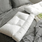 Milk Pillow Alpha | Waterproof Cervical Pillow | Latex Neck Support | 5-Zone Structure for Optimal Comfort | Best-Selling in Korea | Ergonomic Design | Relieves Neck and Spine Stress