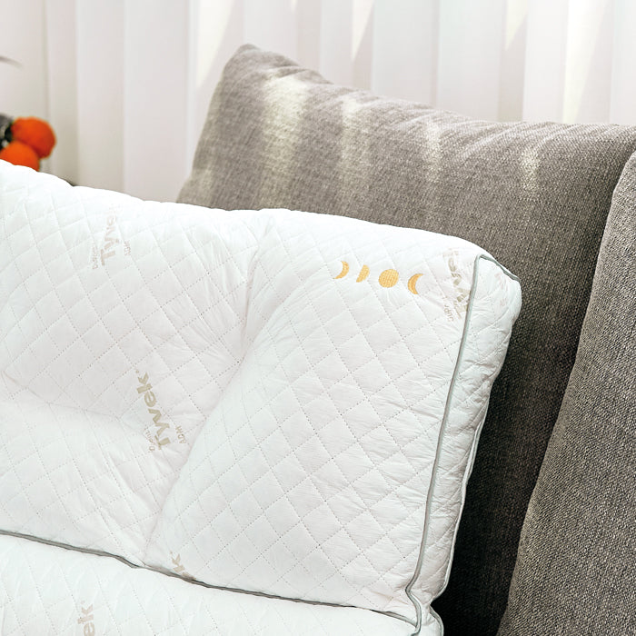 Milk Pillow Alpha | Waterproof Cervical Pillow | Latex Neck Support | 5-Zone Structure for Optimal Comfort | Best-Selling in Korea | Ergonomic Design | Relieves Neck and Spine Stress