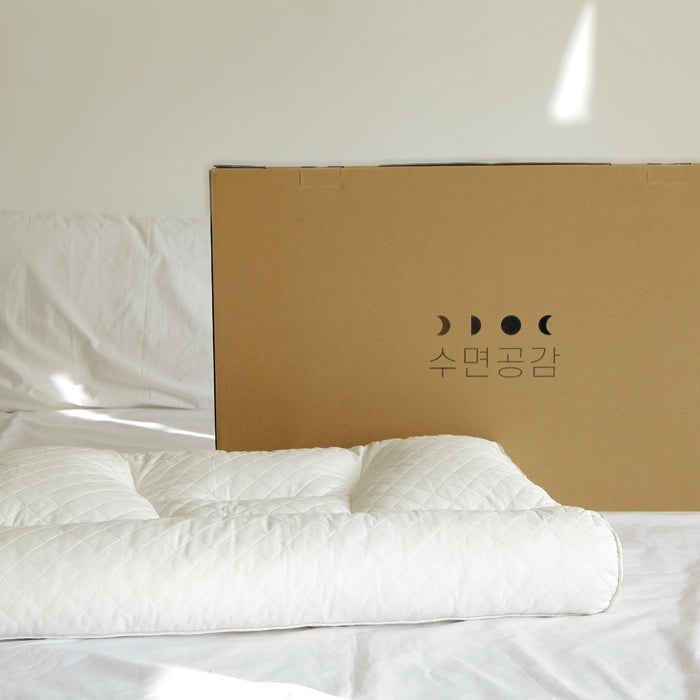 Milk Pillow | Waterproof Cervical Pillow | Latex Neck Support | 5-Zone Structure for Optimal Comfort | Best-Selling in Korea | Ergonomic Design | Relieves Neck and Spine Stress