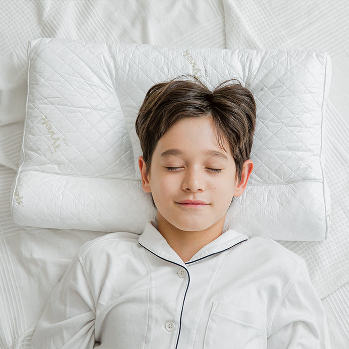 Milk Pillow Alpha | Waterproof Cervical Pillow | Latex Neck Support | 5-Zone Structure for Optimal Comfort | Best-Selling in Korea | Ergonomic Design | Relieves Neck and Spine Stress